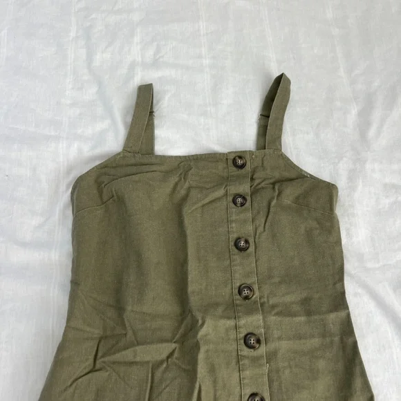 tillys olive green dress - Picture 2 of 4